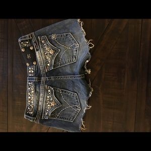 Miss Me Jean Cut Off Shorts
